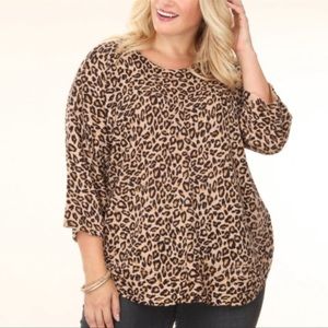 🐆Plus Size Leopard Light-nit Sweater🐆